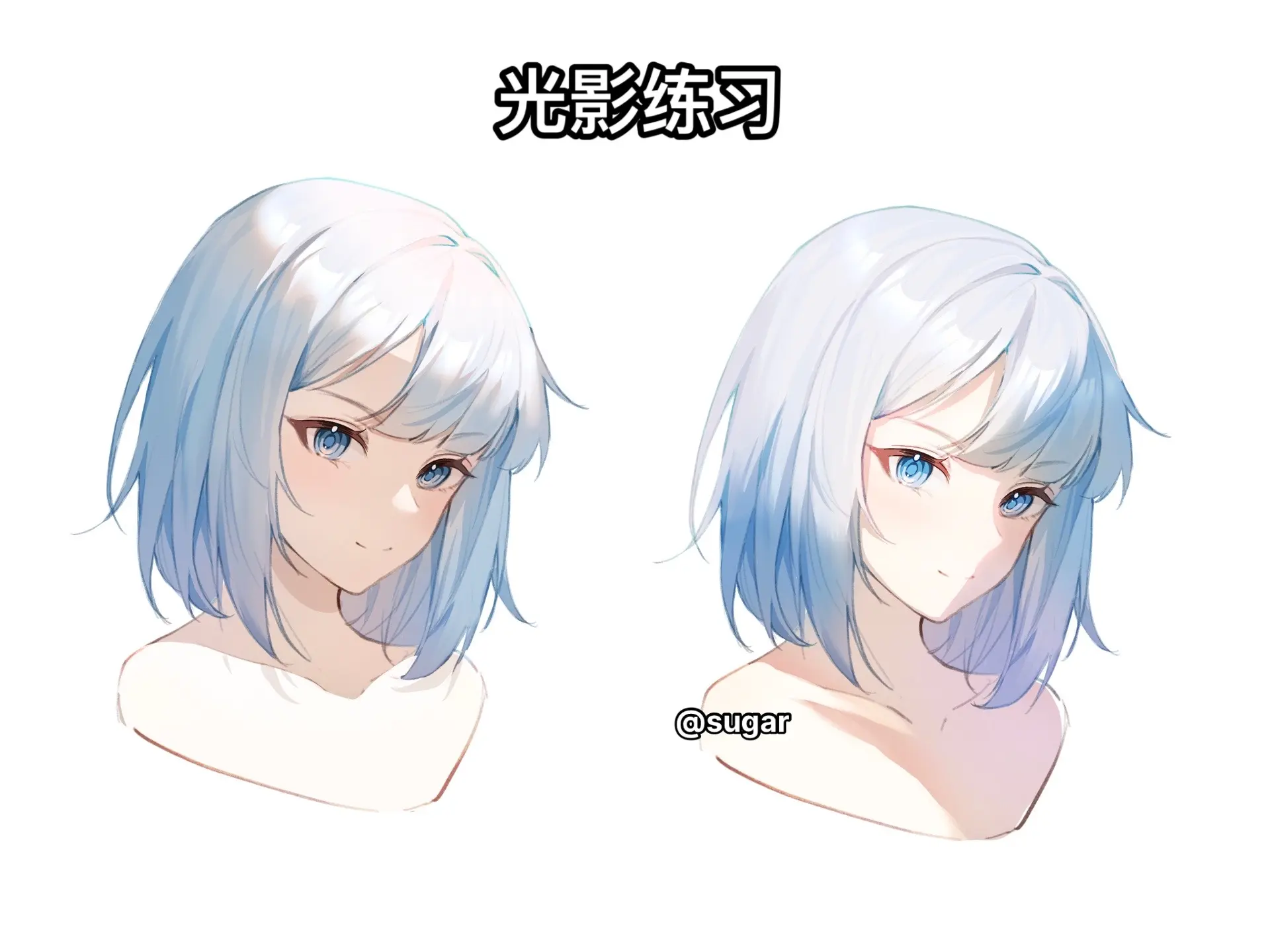 练习打光 可以拿去参考啦。