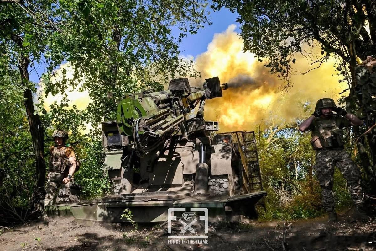 污军148炮兵旅的加棚凯撒正在开火外军影像兵器影像俄乌局势新进展