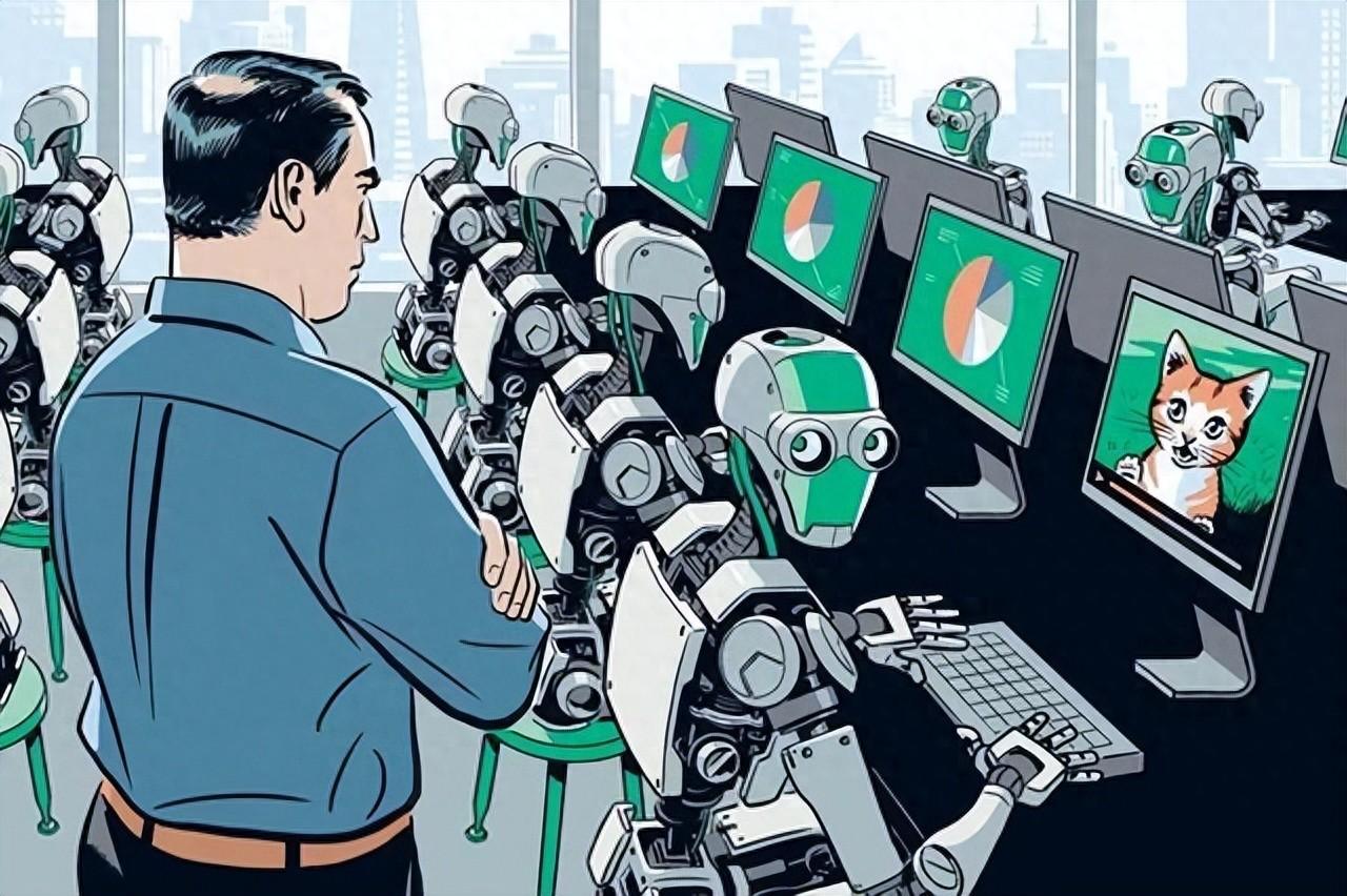 我们所有人正在面临一个大贬值的时代。
在这个时代，别再幻想和AI拼效率了，那是一