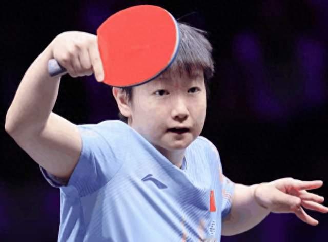 打疯了，国乒新星轰11-0、11-1，林诗栋又剃光头，孙颖莎10-0让分