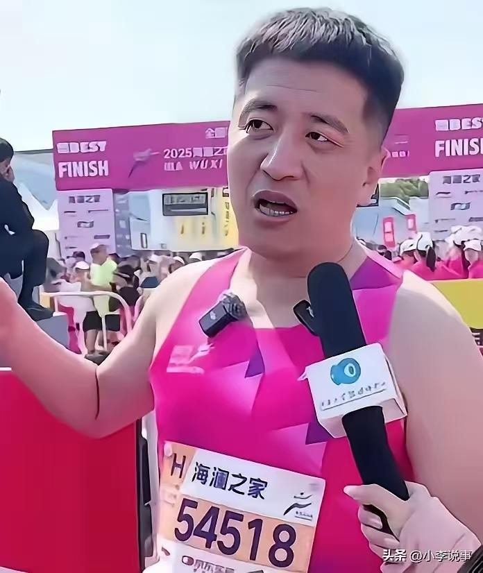 马拉松没让他跑，可能觉得跑步机上跑会轻松一些，也不用跑那么长距离，事实证明，这个