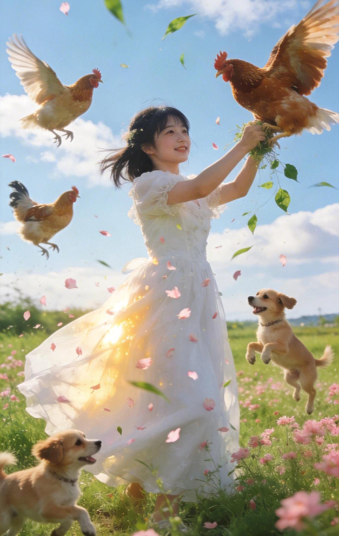 一个男人，
最幸福的时刻，
莫过于一辈子不用进厨房操劳。
 
我妈杀了一辈子的鸡