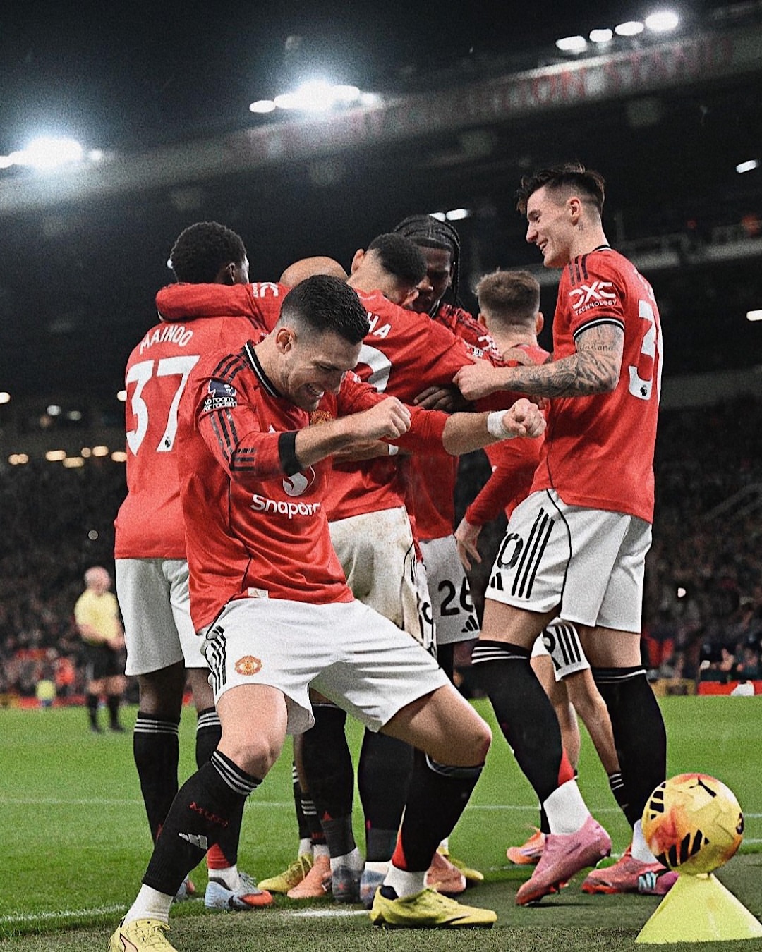 Manchester United 4 - 4 AFC Bournemouth.