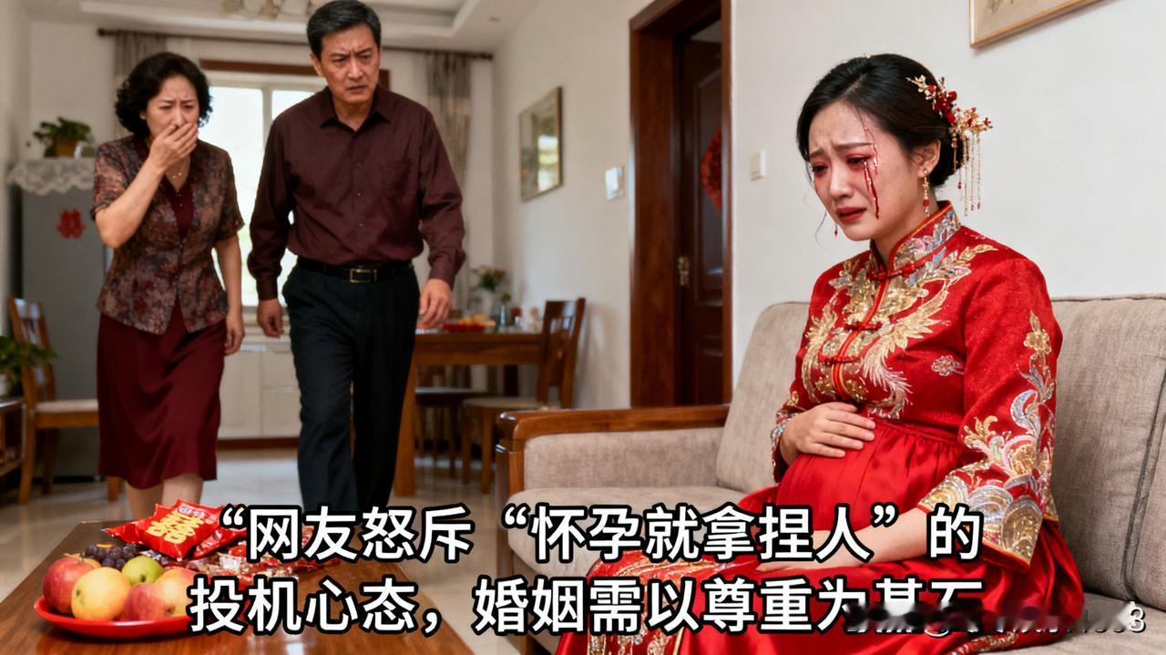 河南周口一场婚礼闹得沸沸扬扬！怀孕六月的新娘，本满心欢喜待嫁，却因婆家将谈好的 