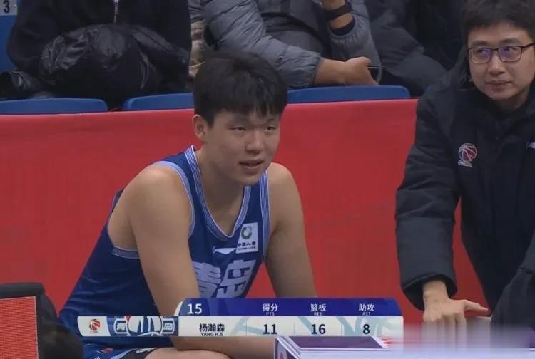 CBA，青岛104-88新疆，罚篮36-12，杨瀚森11+16+8+4，但必须承