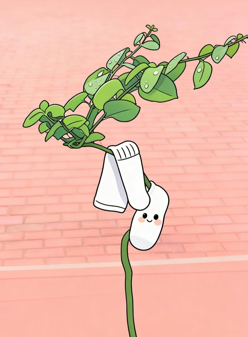 女人的思维，有时不可思议。

早上，发现室内的那盆三角梅没了。去年入冬的时候，把