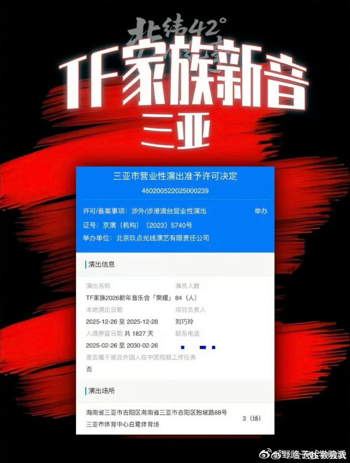 不er，，tf家族新年音乐会演员84人……tf家族新音演员84人tf家族新年音乐