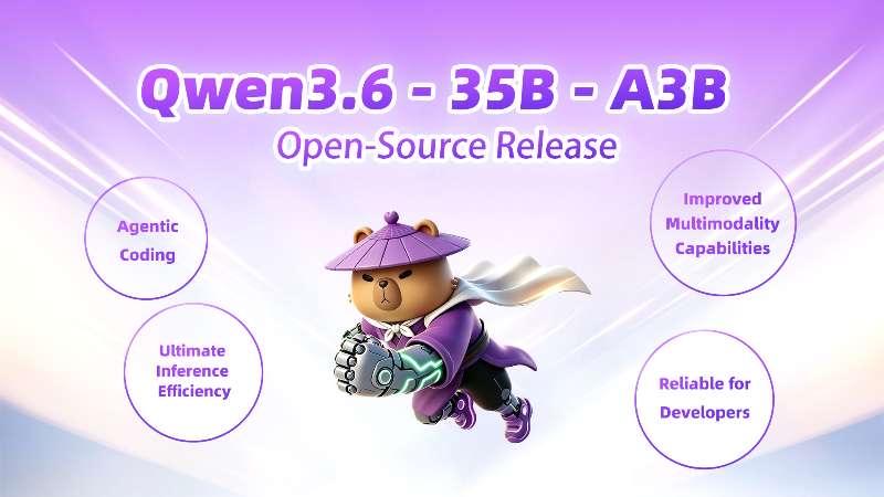 听说Qwen3.6-35B-A3B有点强:
1.最近qwen3.6系列亮相，只开