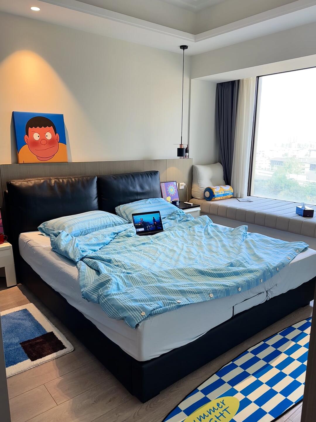 13㎡ Bedroom｜有一点点Blue💙🩵🌐～