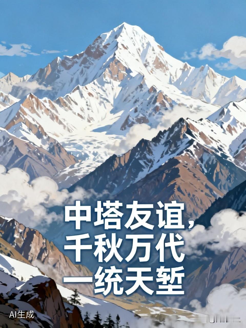 中塔签订《永久睦邻友好条约》，为世界树立国际典范！
当今世界，抬眼望向中塔边陲，
