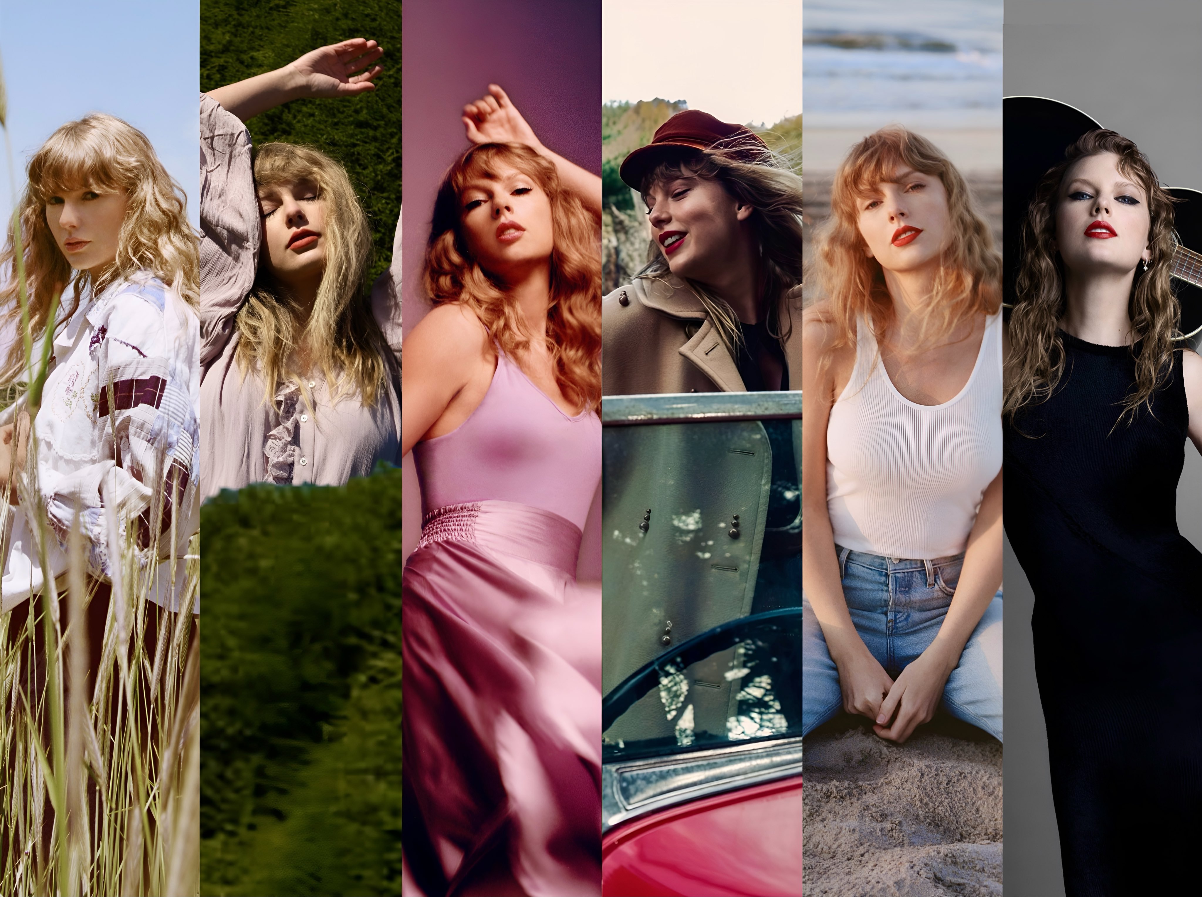 Taylor's Version💚💛💜❤️🩵🖤 
