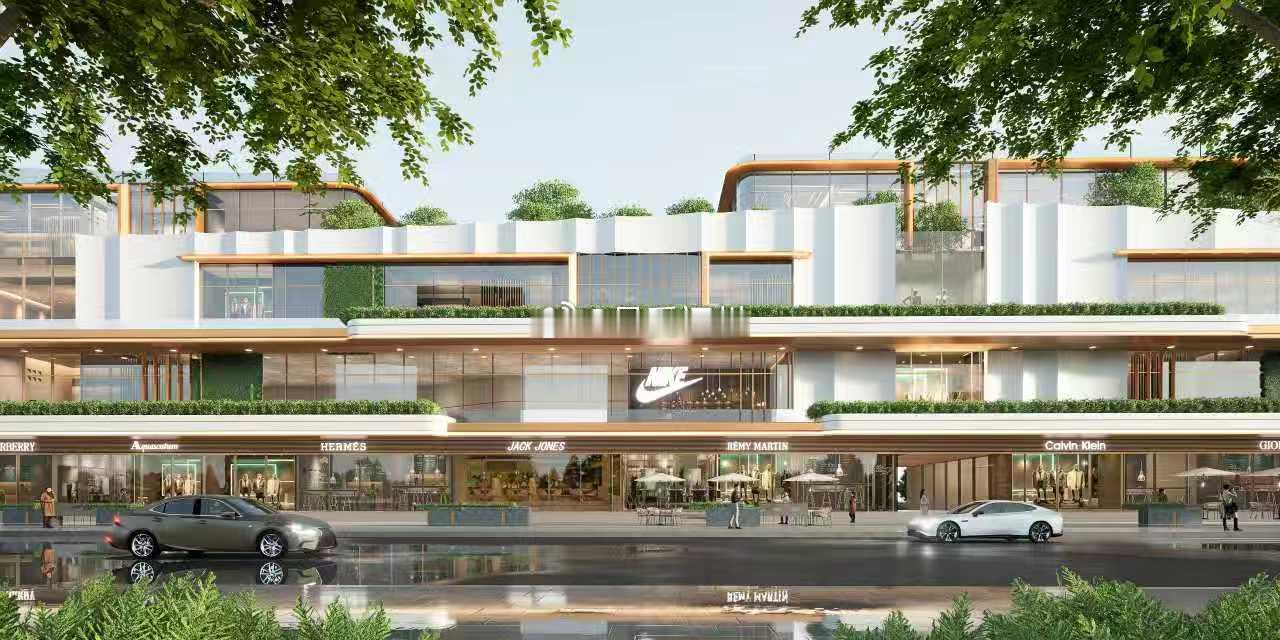 福州地铁2号线马尾延伸段 魁岐站TOD设计效果图 