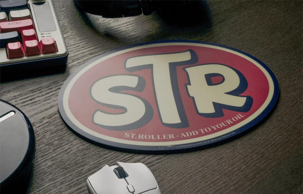 STRL ｜新周边到啦！
STRL 25FW 復古LOGO鼠標墊🖱️
STRL