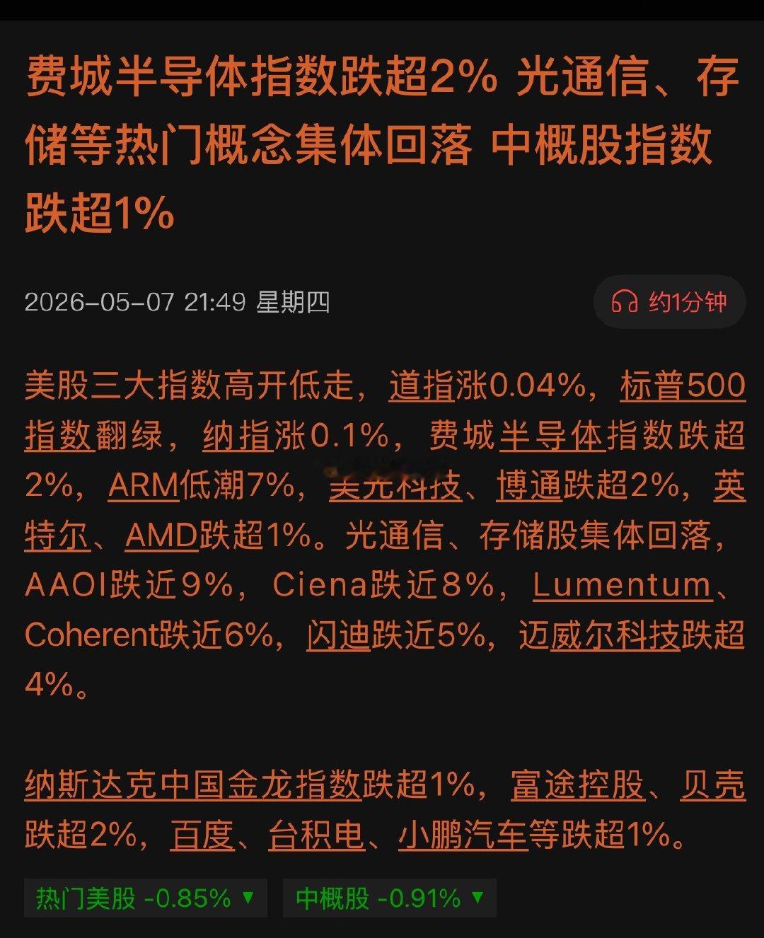 今天美股存储调整。明天A股又是炒北美缺电，数据中心储能概念。 