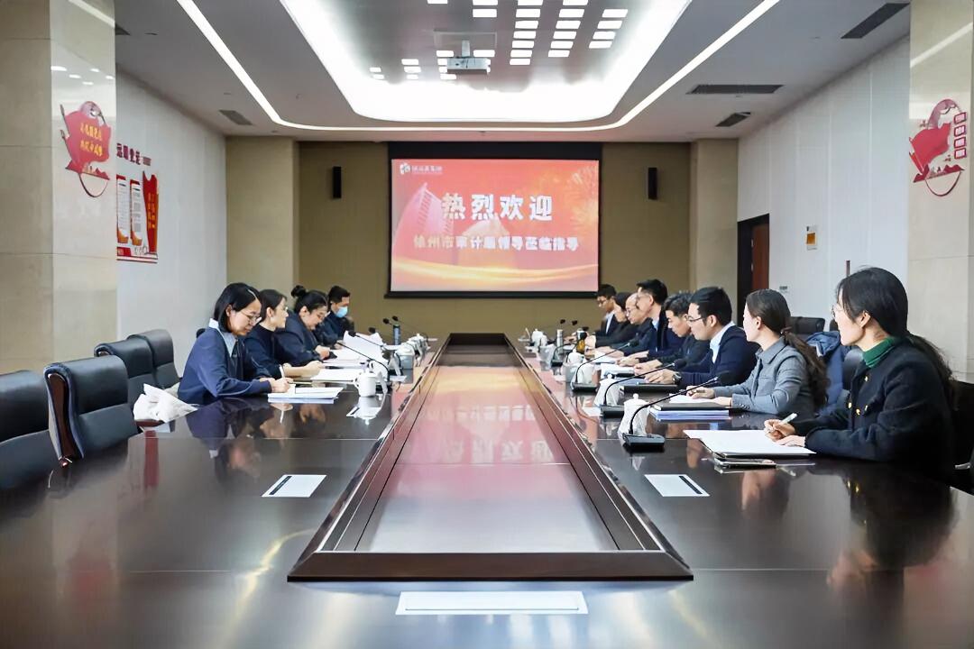 12月9日，徐州市审计局党组成员、副局长张良带队赴徐高新集团开展专题调研。高新区