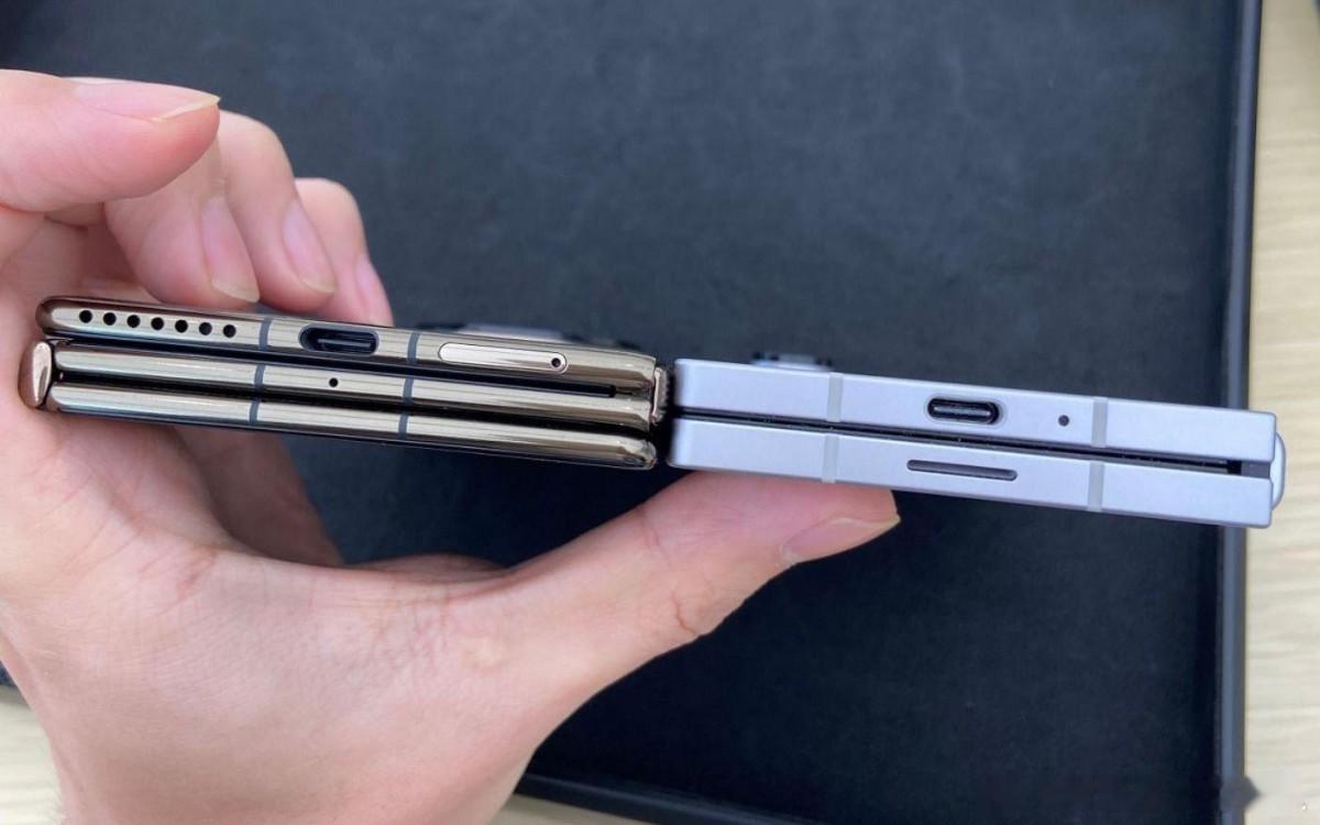 Galaxy Z Fold6 vs Mate XT，一张图胜过千言万语。 ​​​