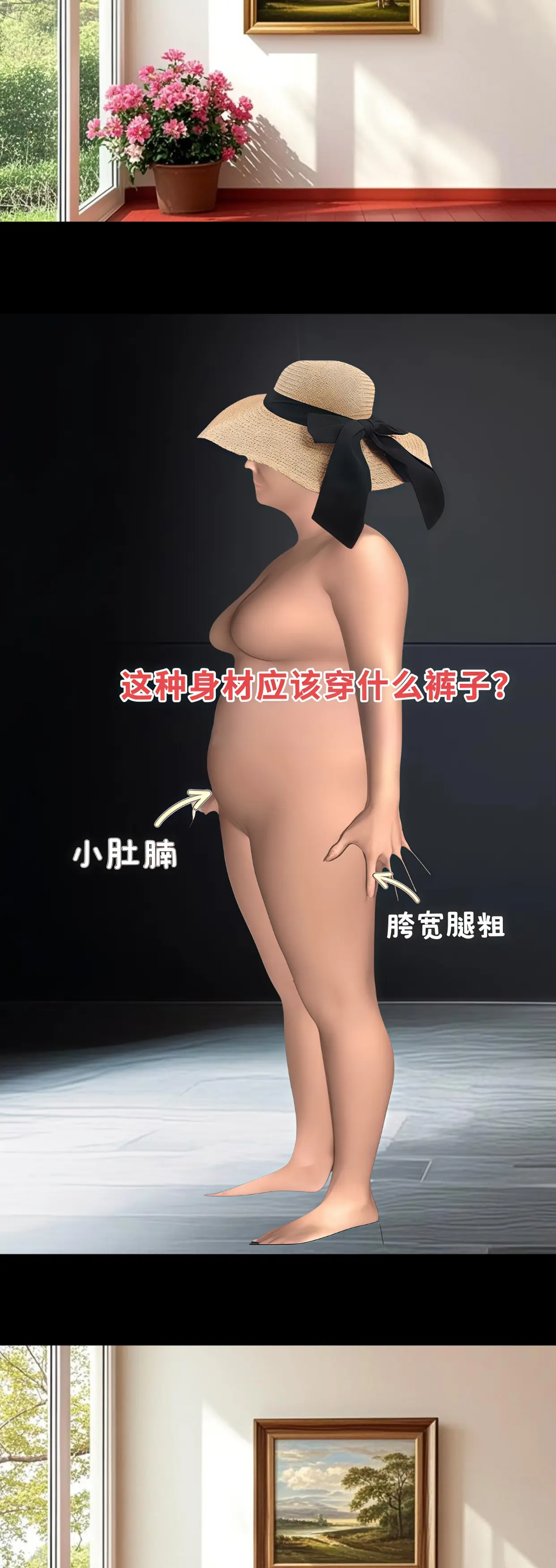 姐妹们，这条裤子真的太好看了，而且特别百搭，随便配个T恤都很好看，它是...