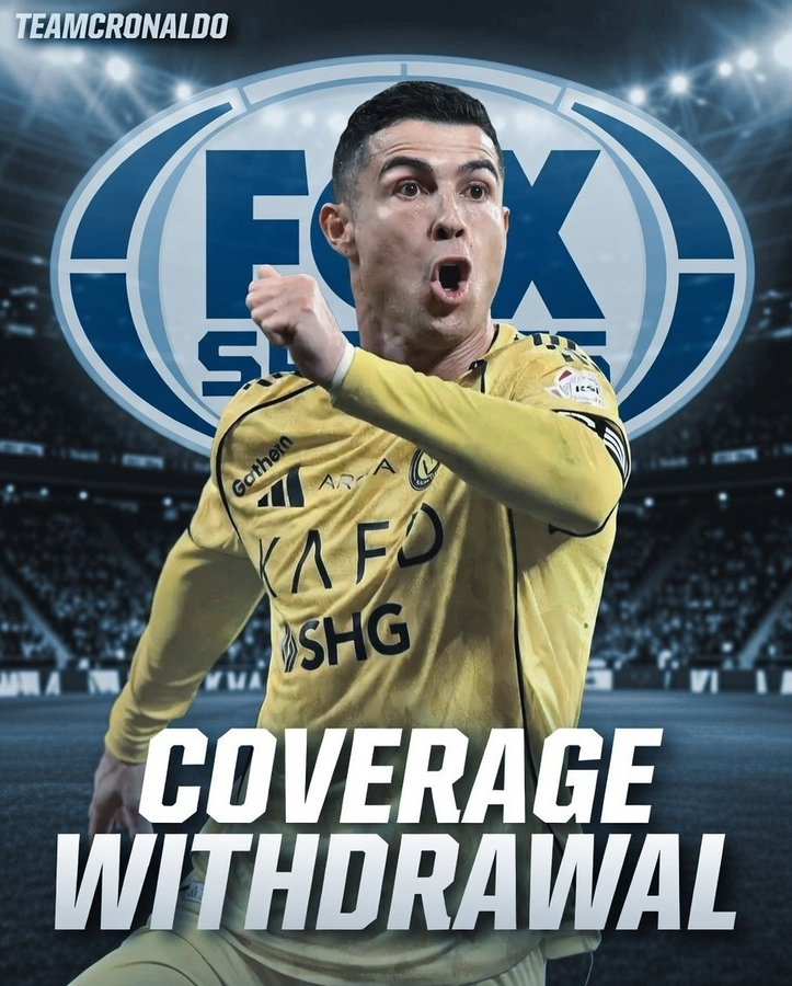 福克斯体育成为首家退出沙特职业联赛转播的主要国际广播公司。📉据报道，此举将造成