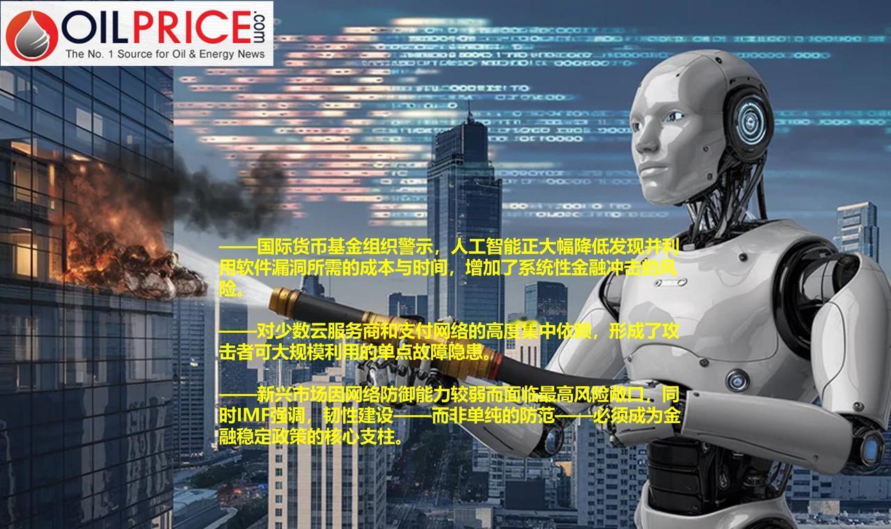 国际货币基金组织警告：人工智能正让网络攻击成本更低、速度更快、危害更大

国际货