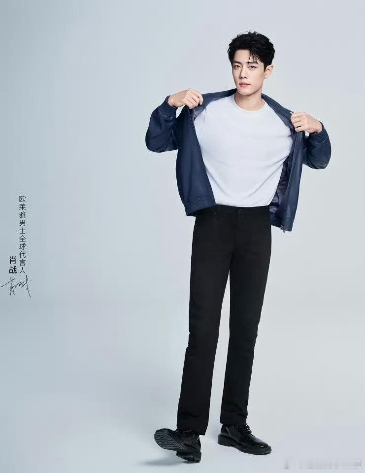 肖战最新商务官宣物料，拍的这么潮，你们来评吧