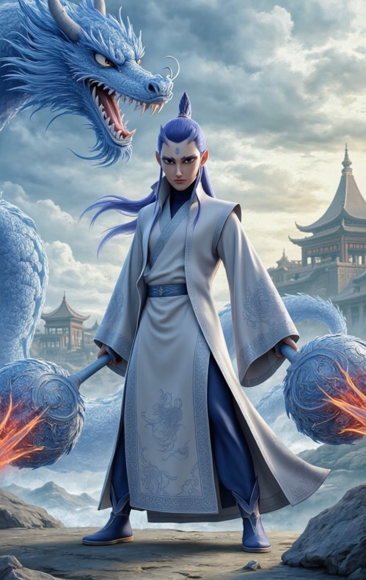 汪铎居然cos了敖丙让汪铎cos敖丙的简直天才汪铎的气质真的是属于清冷挂的，看着