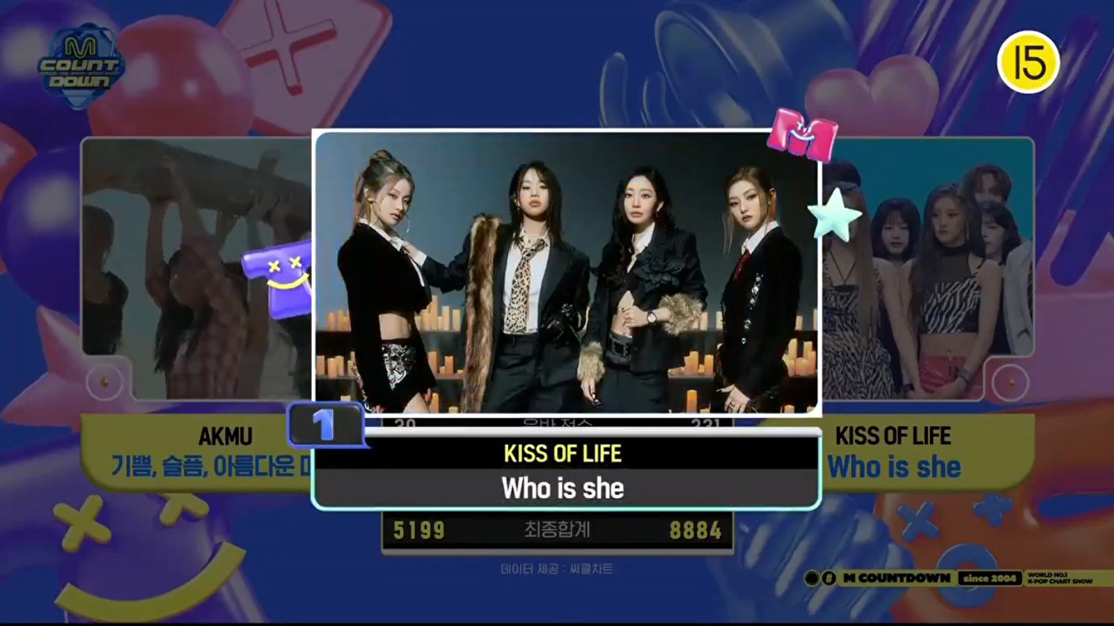 0416《MCD》1位：KISS OF LIFE，回归初一位粗卡！ 