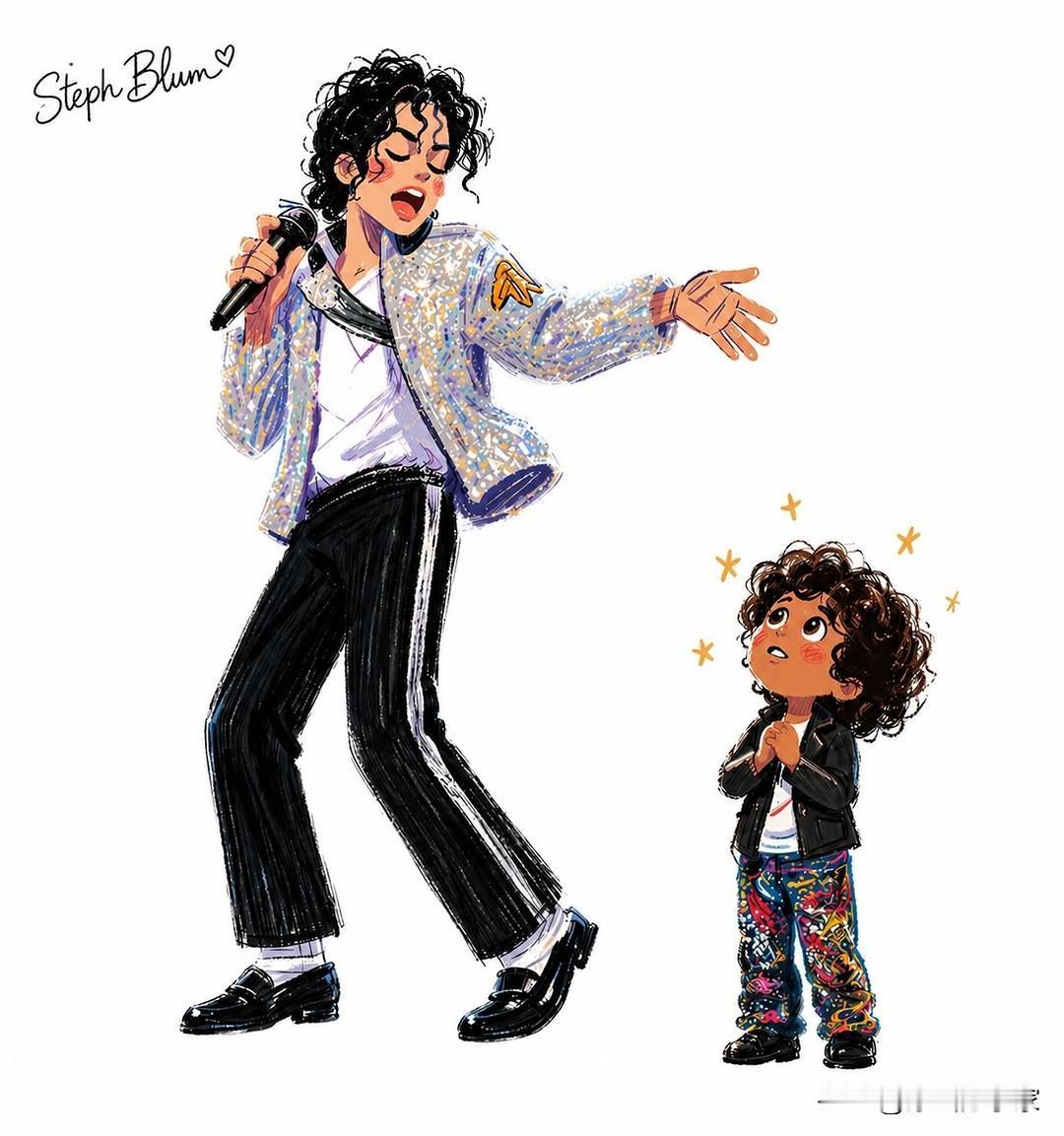 MJ 可爱风插画 画师见签名