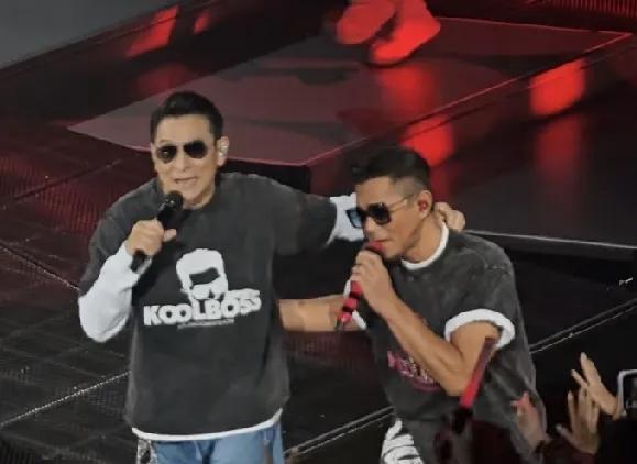 古天乐后悔了
后悔请了刘德华去他的演唱会
不是因为华仔抢了风头，是因为华仔一上台
