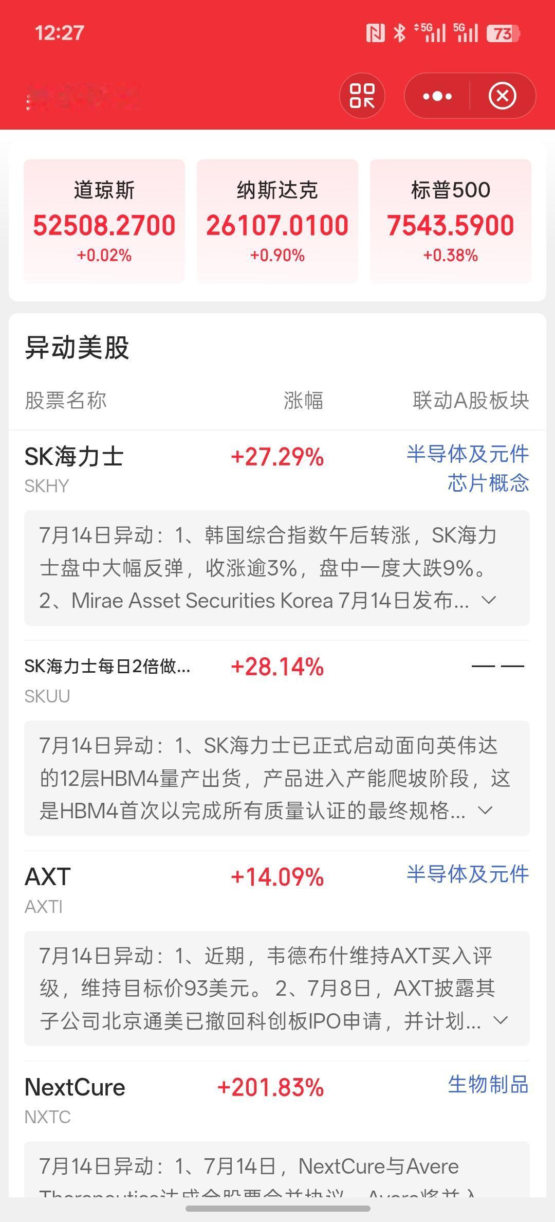 外围股市都是大涨，韩国芯片半导体行业都是大涨，昨天韩国股市因为有相关托底利好出现