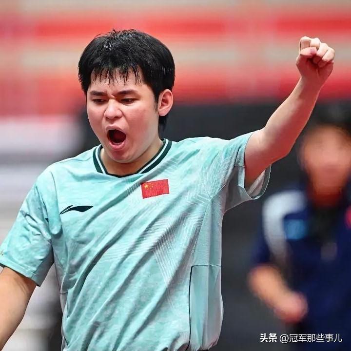 带伤独砍两分！林诗栋扛起国乒一单，国乒男团3‑1逆转中国台北挺进决赛。
 
塔什