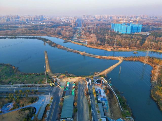 合肥南淝河路（锦绣大道至万泉河路）工程正式开工建设