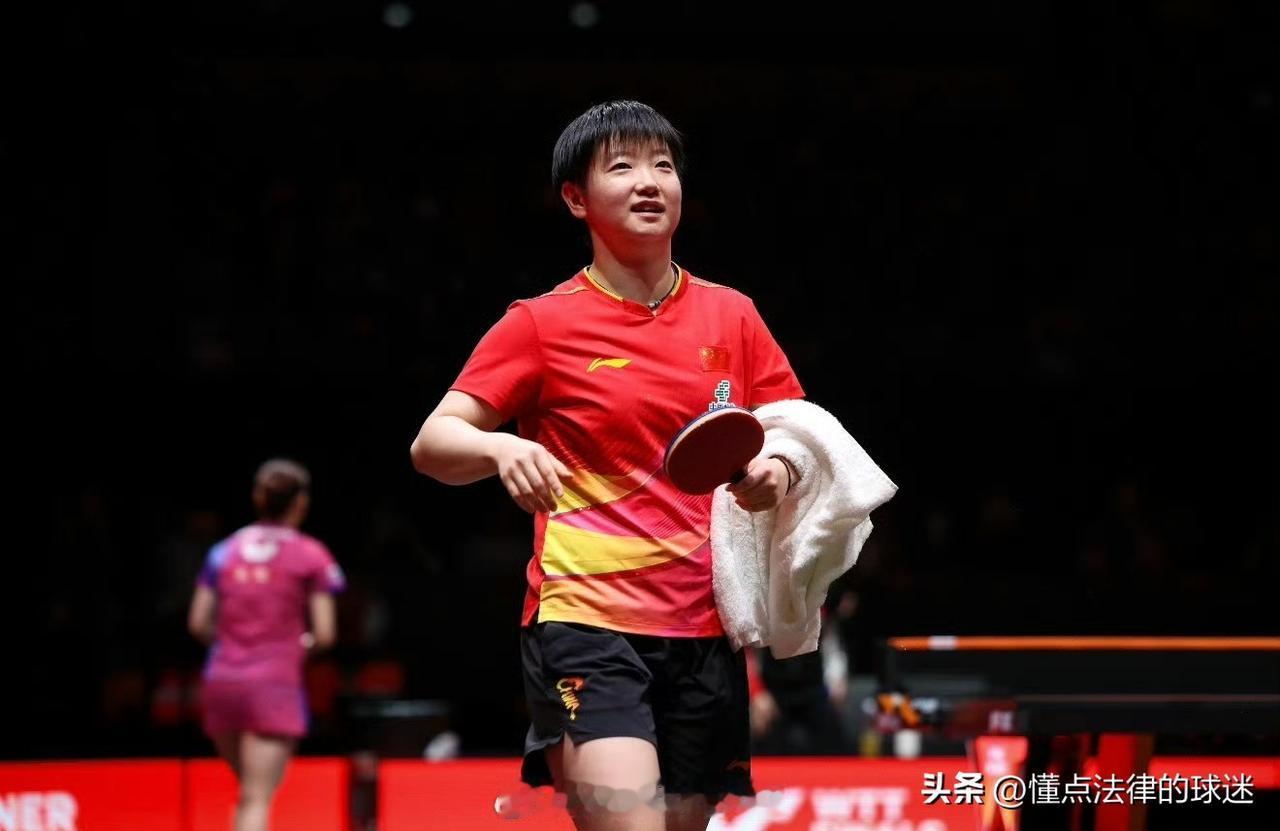 孙颖莎带伤参加比赛，获得混双亚军
香港总决赛混双决赛：
王楚钦/孙颖莎🇨🇳0