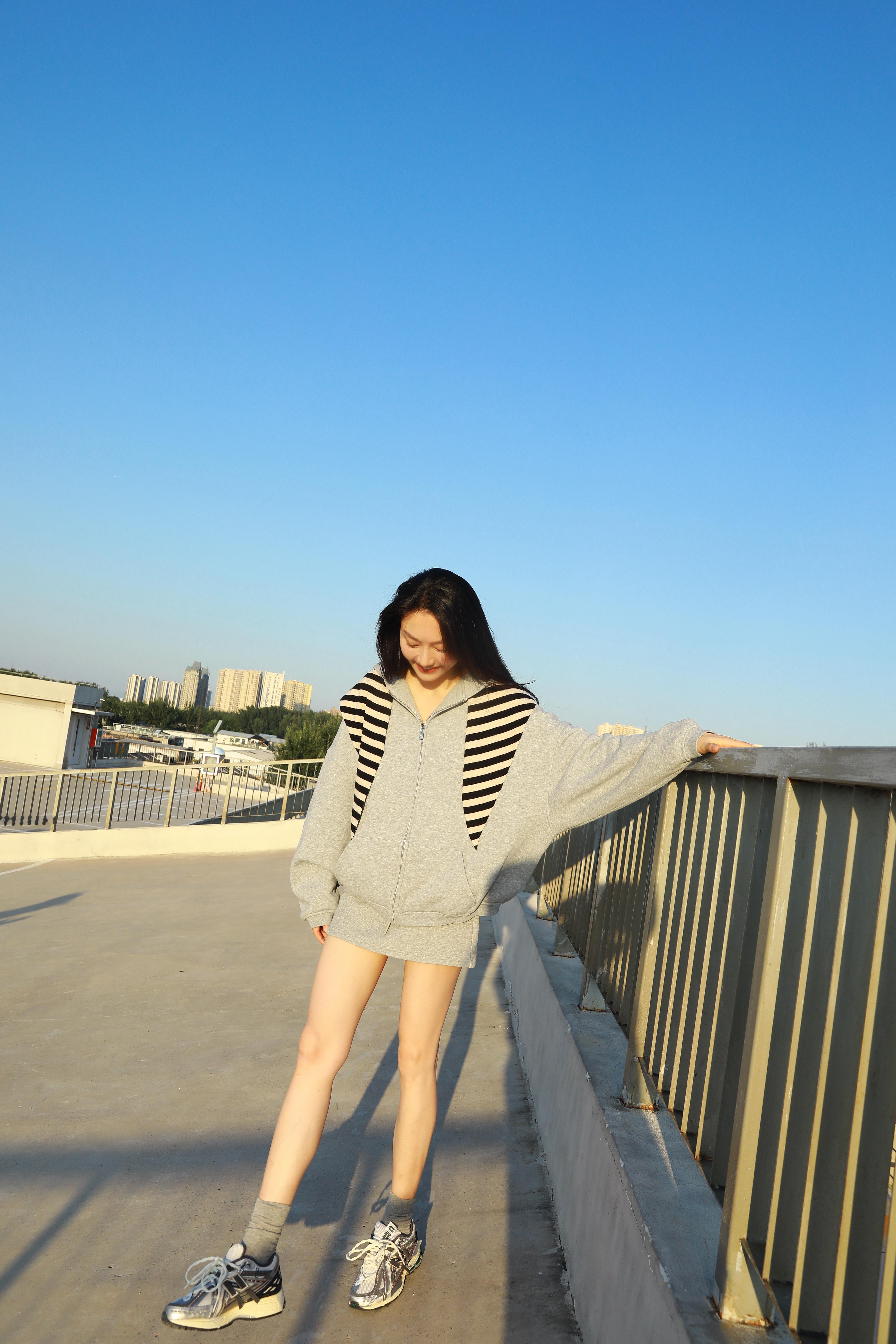黄梦莹深秋外拍 ​​​