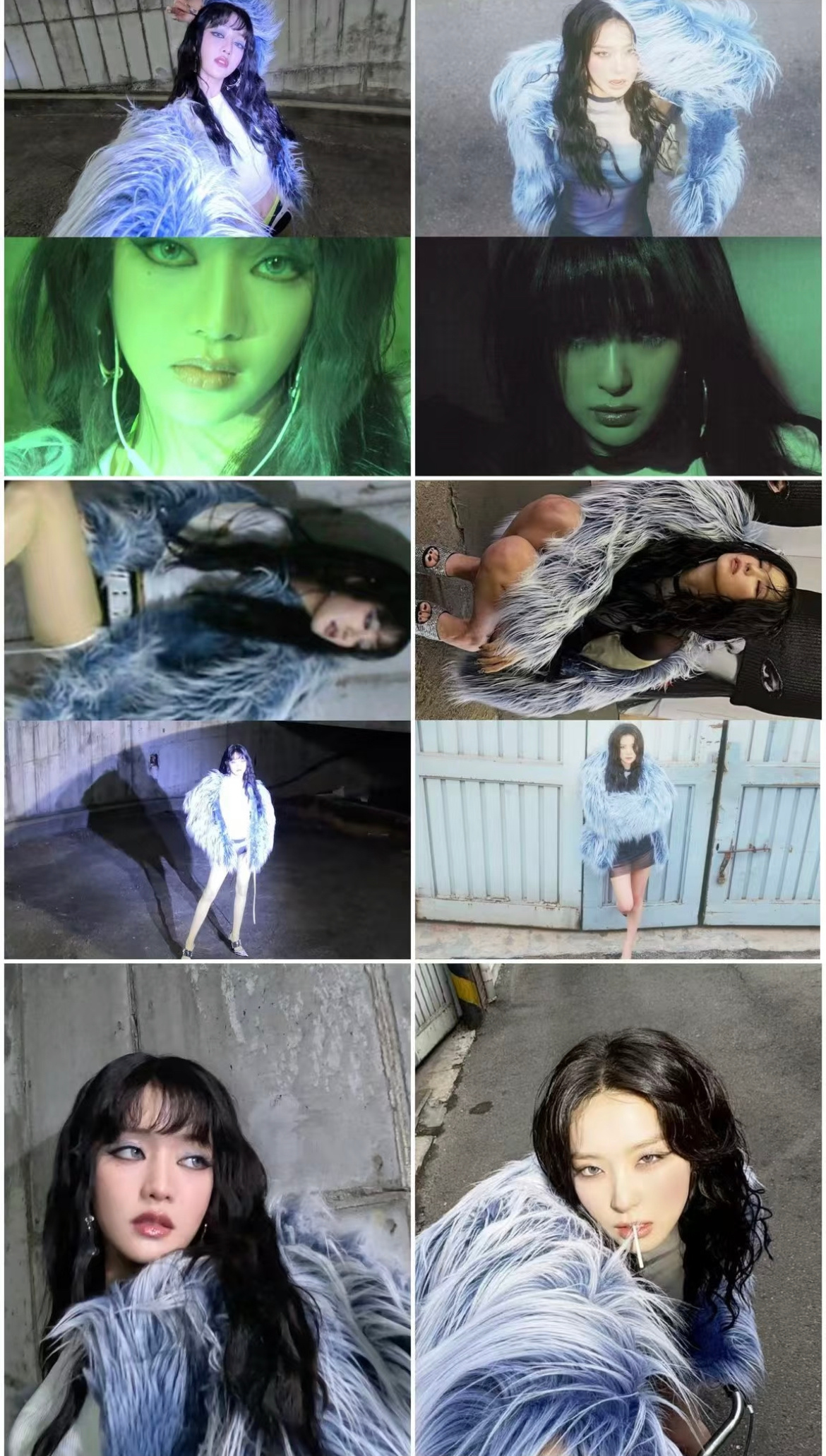 Minnie预告疑似抄袭姜涩琪 像吗？有网友质疑Minnie预告疑似抄袭姜涩琪?