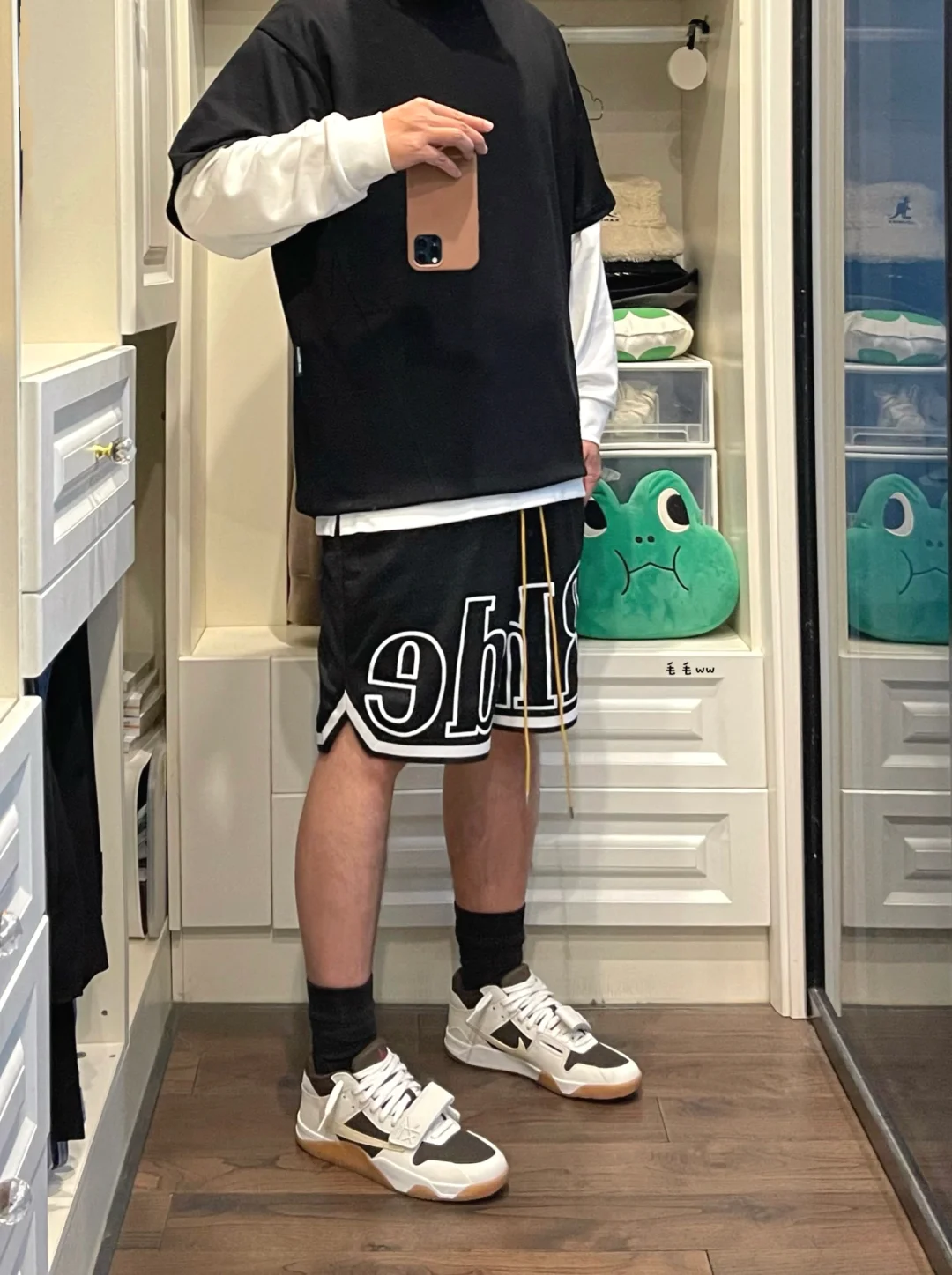 上长下短｜黑白系穿搭