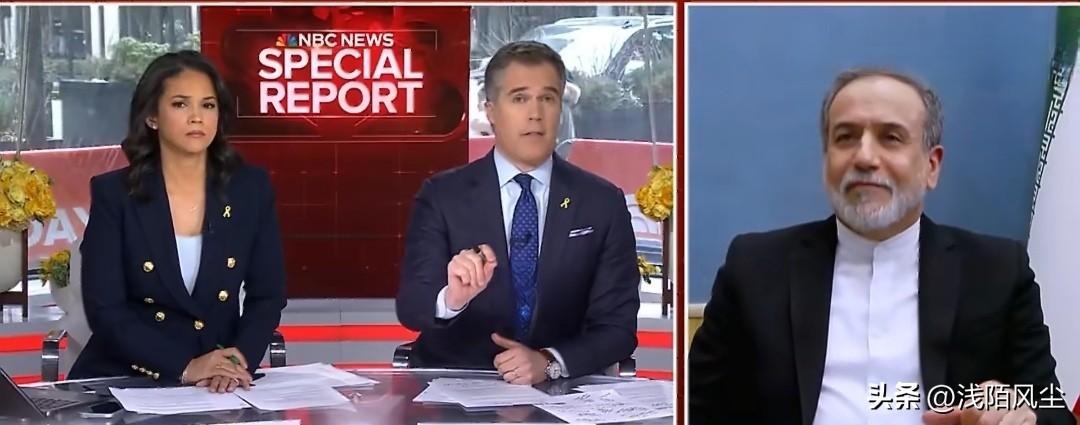 伊朗外交部长阿拉格齐在与美国全国广播公司（NBC）连线中证实，伊朗领导层安然无恙