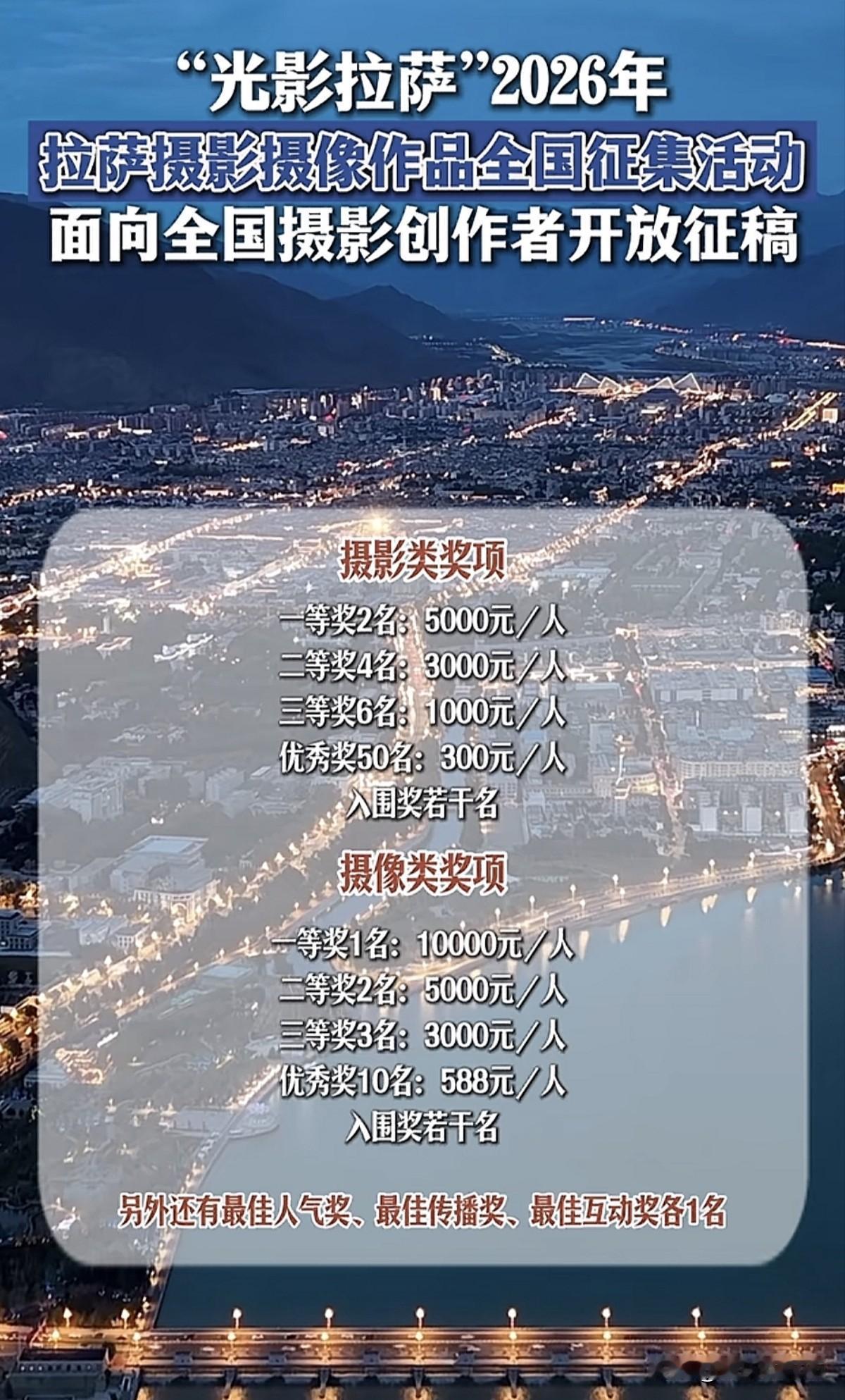 拉萨又在“发”钱了！最高奖励一万元，虽然不及“李要得”挣的50万元那么多，但难易