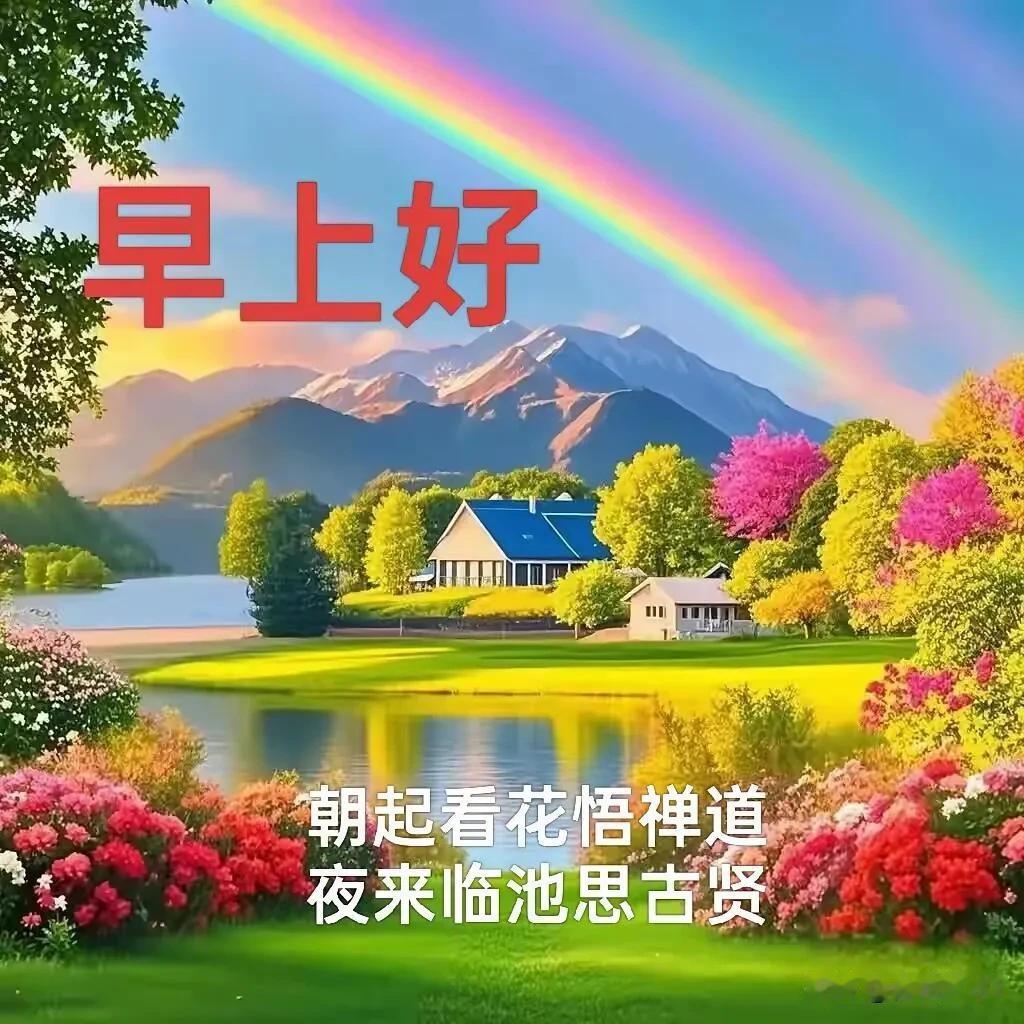 清晨的微光缓缓洒落，愿新的一天，少些操劳，多些安然，万事皆缓缓向好。早安。