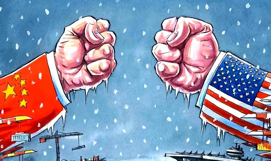 赢了。

不是靠嘴，是靠实打实的家伙。

金教授那套美强我弱？听着耳熟，像二十年