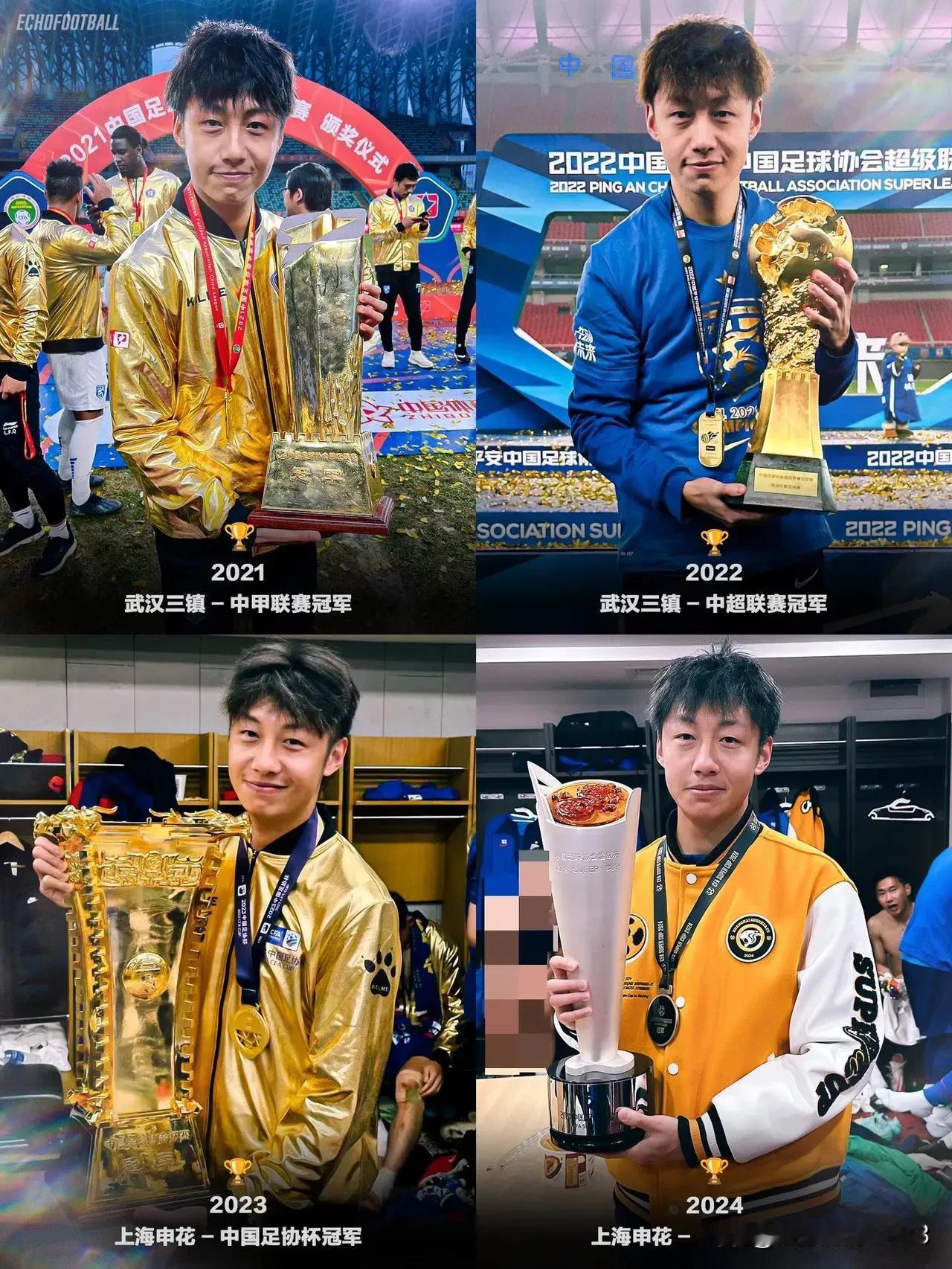 凯恩，怎么看？徐皓阳，25岁，实现了国内俱乐部赛事大满贯！妥妥的冠军体质。
是不