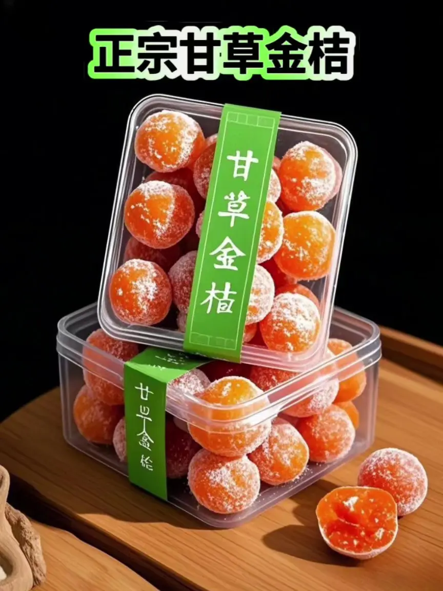 每次一打开包装，清新的甘草甜香与金桔的果香交织扑面而来！酸甜滋味巧妙融...