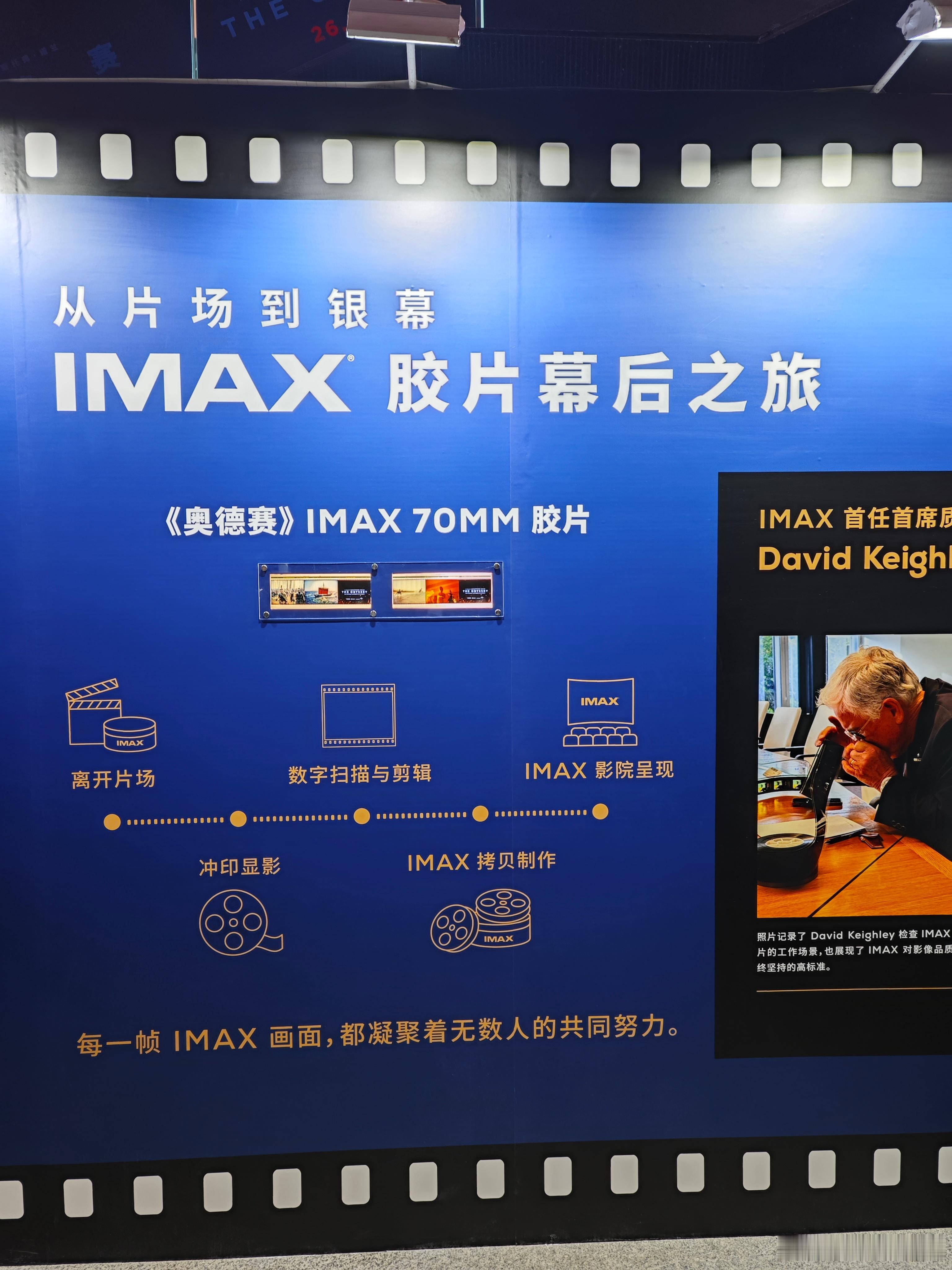 IMAX胶片转数码的流程。 