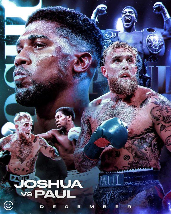 保罗现在也是“登堂入室”了。安东尼·约书亚（Anthony Joshua）与杰克