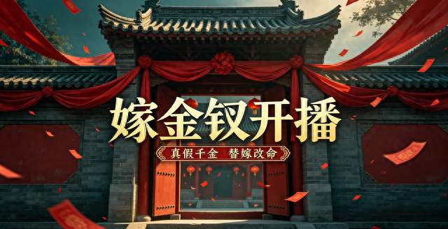 《嫁金钗》正式开播！田曦薇一人双角，真假千金宅斗大戏来袭