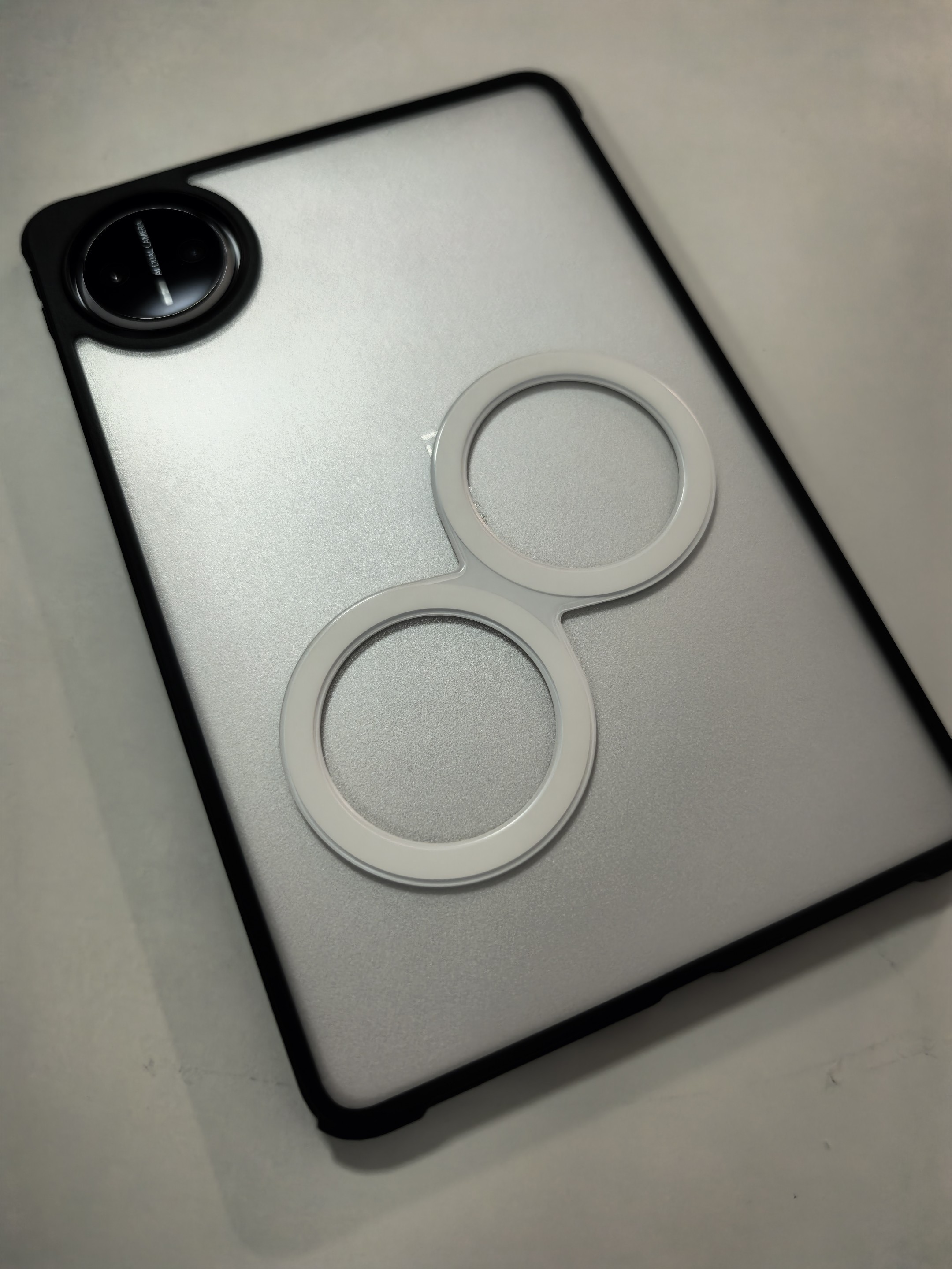 花生款双磁环很适合小平板的一款双磁圈引磁环，够轻薄，磁力也够强