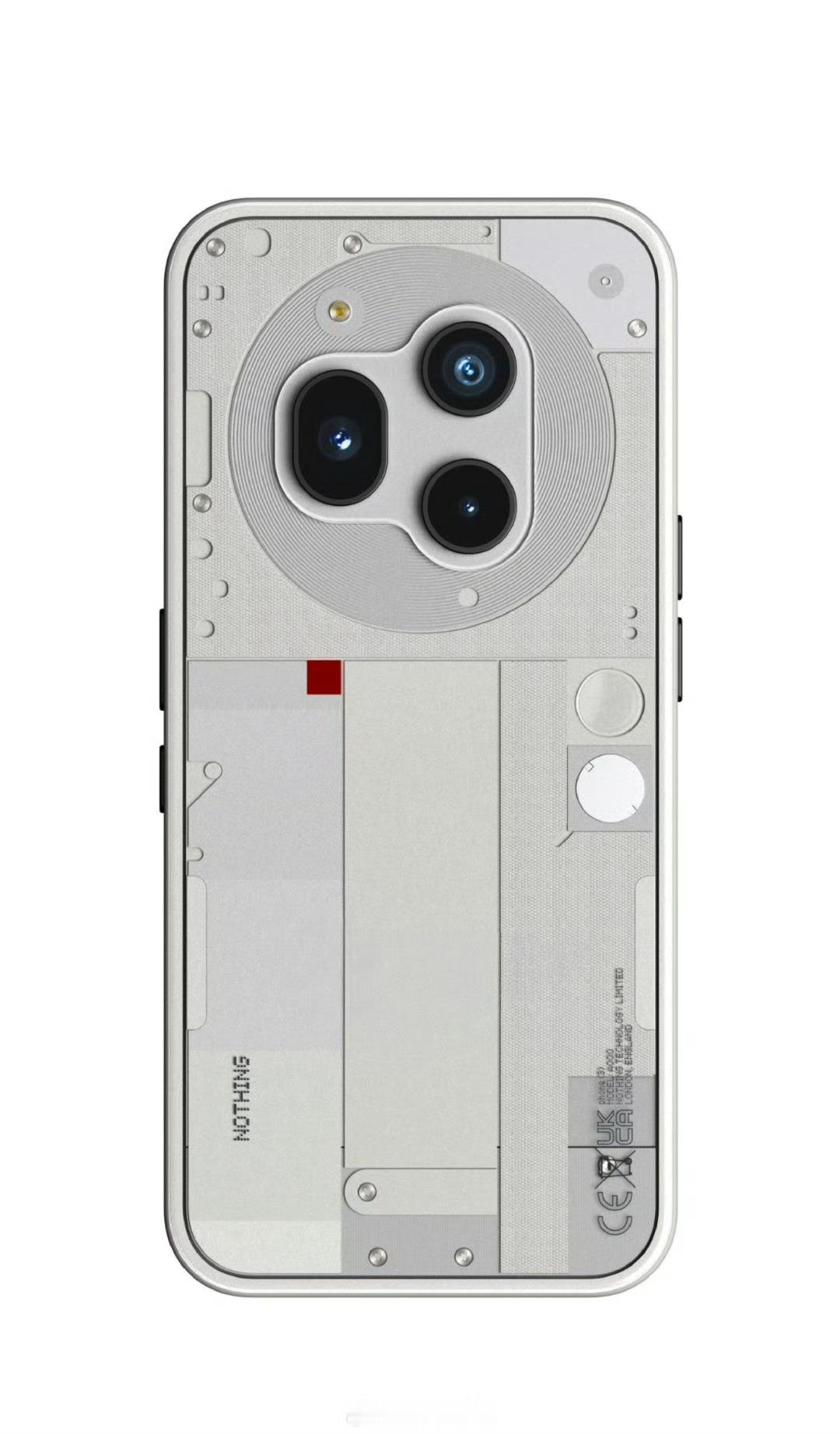Nothing Phone (3) 第三方渲染图曝光，7 月份就正式发布了，No