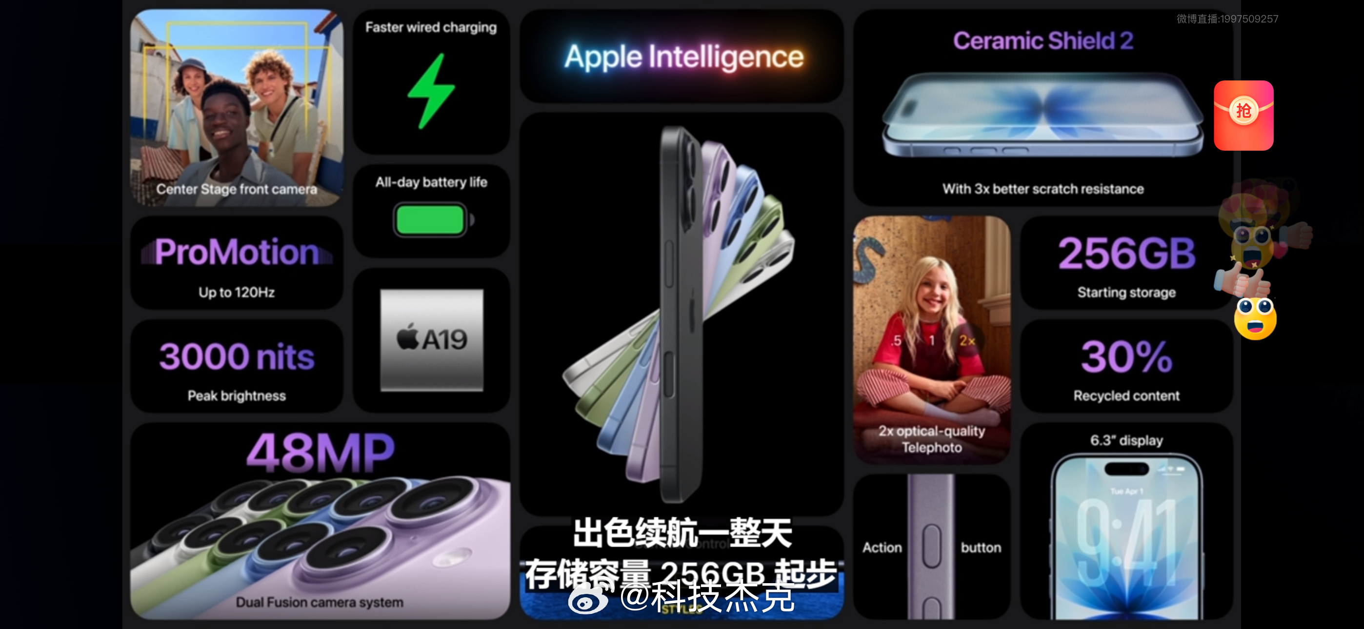 iPhone17iPhone17高刷好消息，iPhone17 不仅有120Hz高