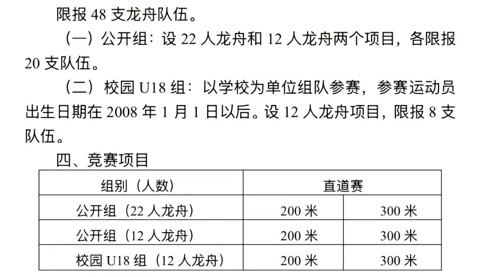 南宁龙舟公开赛6月19日开赛2026南宁龙舟公开赛比赛时间：6月19日（端午节当