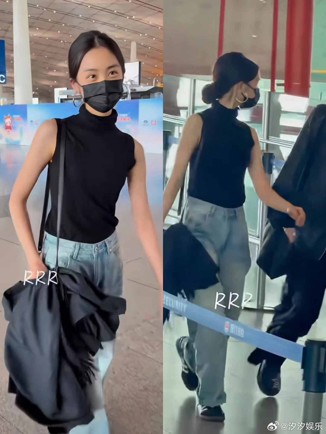 黄多多的臂长先天骨架条件真的太优越，自然垂臂轻松实现腕线过裆，手臂纤细修长，肩颈