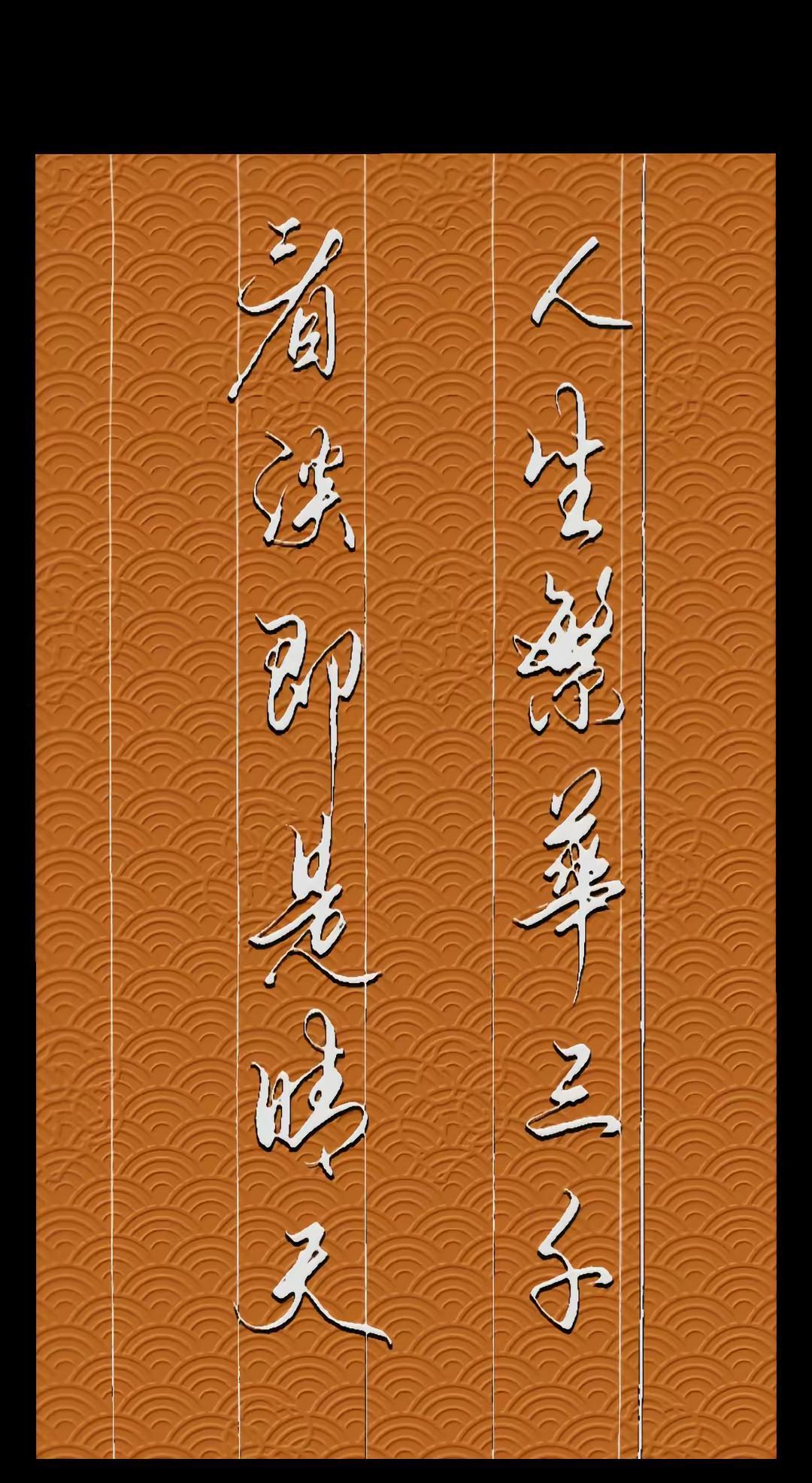 日常练字感悟人生 日常练字打卡
